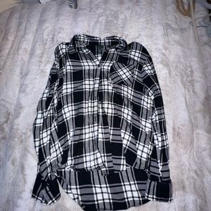 kids black flannel